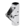 thumbnail image 7 of 6 Stainless Steel 1 inch 25mm Boat Rail Fittings Folding Swivel Tube Connector for Tops, Poles, 7 of 7