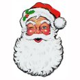 thumbnail image 1 of Cartulina decorativa con forma de beistle con forma de cara de Papá Noel, 26 cm de alto, 1 of 1