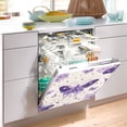 thumbnail image 4 of Dishwasher Sticker Magnetic Dishwasher Sticker Magnetic Decorative Sticker Refrigerator Sticker Dishwasher Decorative Stickers Beautiful Purple Butterflies, 4 of 6