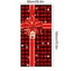 thumbnail image 3 of Christmas Doorway Frame Santa Claus Garden Decor Door Scene Photo Curtain Door Hanging, 3 of 6