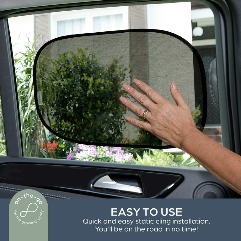 Static cling sun shade for car discount