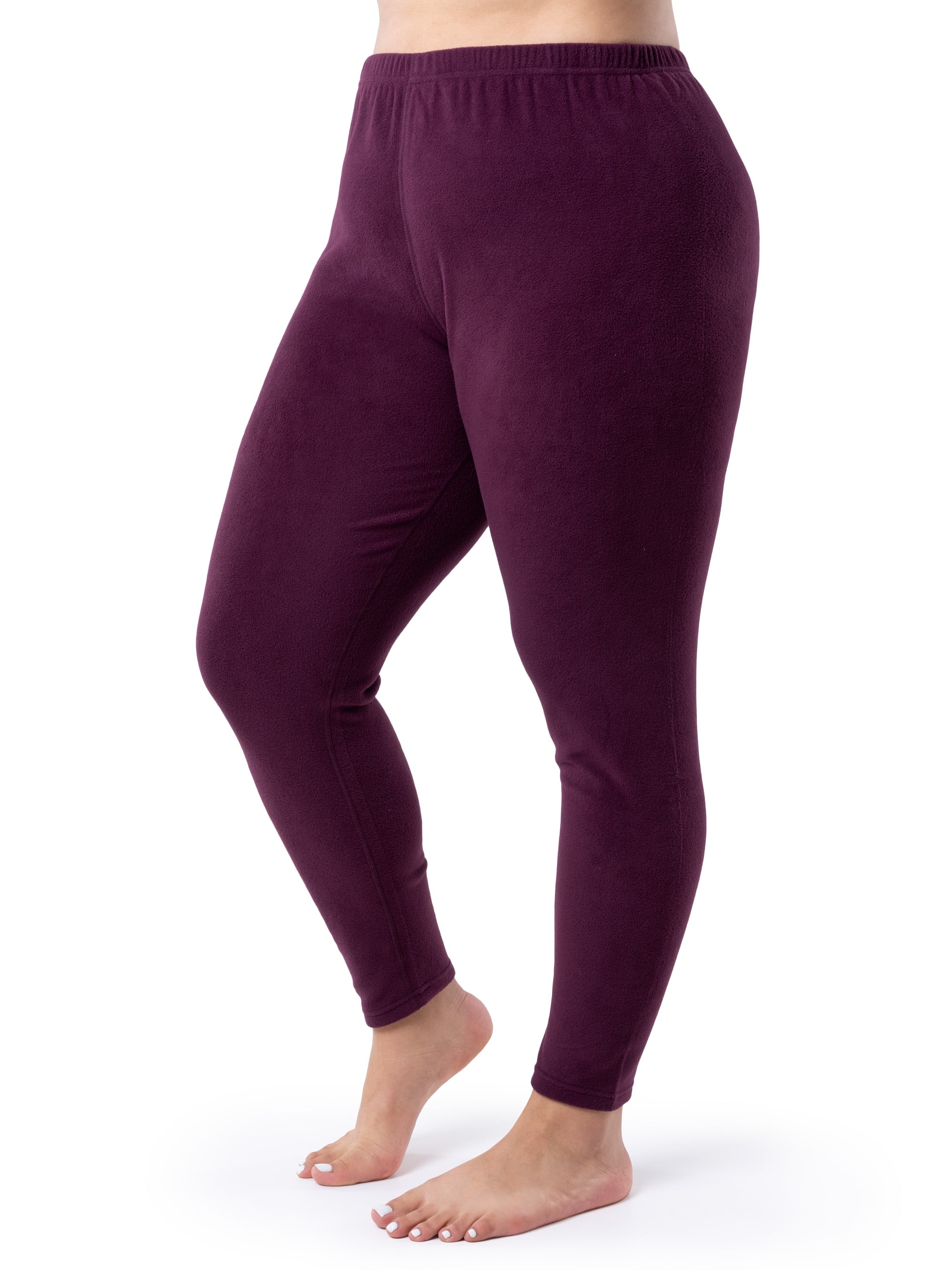 Fruit Of The Loom Women's And Plus Thermal Stretch Fleece Top And Pant Set  : Target