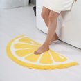 thumbnail image 1 of Arco Iris/Limón Alfombra Antideslizante Absorción de Agua Dormitorio Baño Felpudo (Limón S) - 49*83cm JAMW Sencillez, 1 of 5