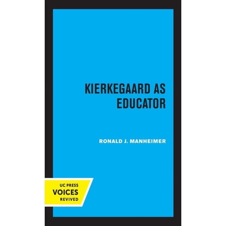 Kierkegaard as Educator (Hardcover)