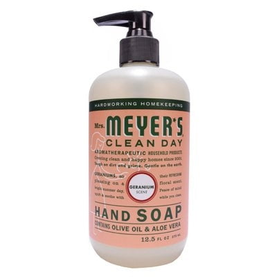 Mrs. Meyer's - Clean Day Liquid Hand Soap Géranium - 12,5 fl. oz.