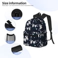 thumbnail image 5 of Fotbe Lilies Flowers Lightweight Casual Laptop Backpack for Men and Women, Daily use Waterproof backpack, Backpack for College, 5 of 8