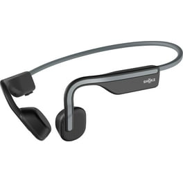 AfterShokz Aeropex -Bone Conduction Sport Bluetooth Headphones - Open Ear  Waterproof with Cooling Wristband - Lunar Gray