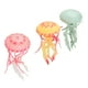thumbnail image 4 of Decoraciones de medusas, juguetes de medusas, figuras educativas de medusas de PVC, modelo de medusas de alta capacidad, 4 of 9