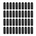 thumbnail image 1 of 100 Piezas Tapas de Goma para Extremos 4 Mm ID PVC Cubierta Tapa Perno Tubo Redondo Protectores Rosca Negro, 1 of 5