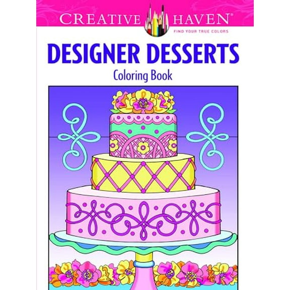 Pre-Owned Creative Haven Designer Desserts Coloring Book (Paperback) 0486496325 9780486496320