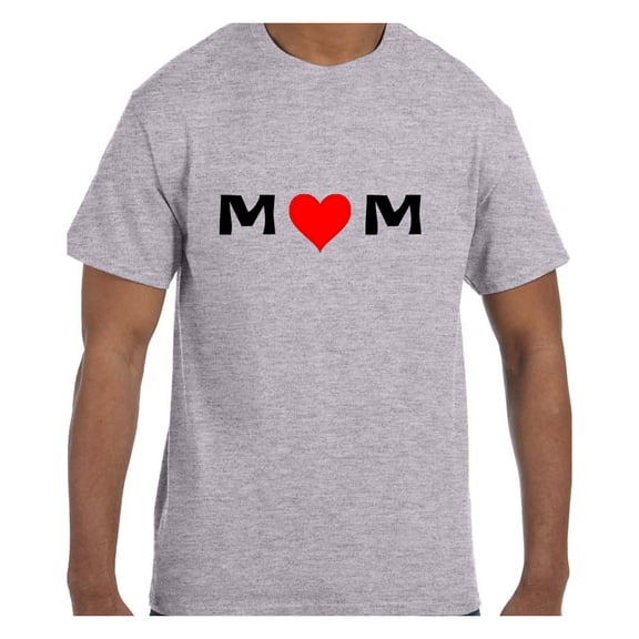 Tshirt Mother's Day MOM - Red Heart Love
