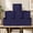 Navy Blue, variant on Navy Blue Fabric Storage Bins Set of 3, 11x11x11 Foldable Cube Organizers for Closet, Toy, Clothing and Accessory Storage