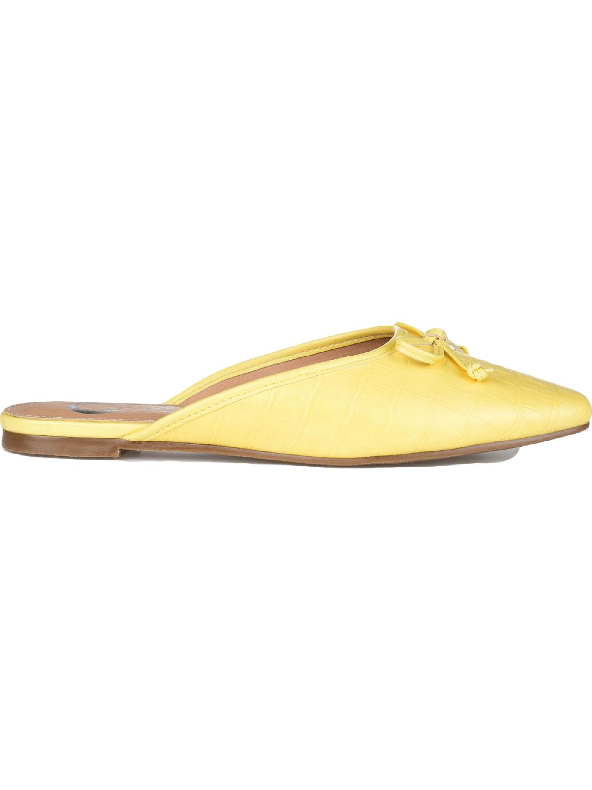 Journee Collection Womens Tammala Slip On Square Toe Mules Flats