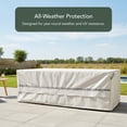 thumbnail image 3 of Covermates Adirondack Bench Cover - 482818900D Polyester, Weather-Resistant, 3 of 7