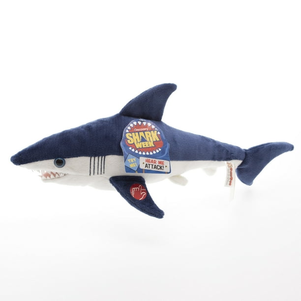 Stuffed Shark Plush Toy 18", Mako With Sound