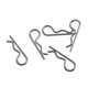 thumbnail image 4 of 100 pasadores de enganche R de acero al carbono galvanizado para tractores, abrazaderas para talleres mecánicos y garajes., 4 of 5