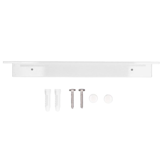 Estante para carrito de ducha, Estante de ducha sin perforaciones Almacenamiento de baño de aleación de aluminio de moda para el hogar(Blanco)
