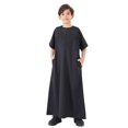 thumbnail image 2 of ANINEO Boy's Clothing Kaftan Set - Middle East Youth Embroidered Robe Suit Round Neck Dress Arabic Wear, 2 of 7