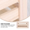 thumbnail image 2 of WEUVEB household storage box Wood Vintage Organization for Commercial Use 1Pcs, 2 of 6