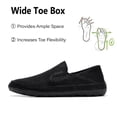 thumbnail image 3 of Mens Driving Loafers Leather Casual Non-slip Soft Sole Work Shoes Lightweight Comfortable Outdoor Walking Shoes Black 10 US, 3 of 7