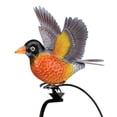 thumbnail image 3 of Rocker Bird Stake - Robin, 3 of 5