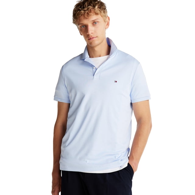 Polo Tommy Hilfiger de algodón líquido de corte regular para hombre