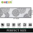 thumbnail image 3 of iubrichnj Hallway Runner Rug 2'x6'  Machine Washable Rug Runner  Runners Rugs for Hallway Non Slip  Low Pile Kitchen Carpet Runner Rugs for Bedrooms  Living Room  Entryway, 3 of 8
