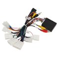 thumbnail image 2 of Car Stereo Radio Wiring Harness with USB CANBUS Decoder Adapter for Camry Corolla RAV4 4Runner Tacoma Amplifier SWC, 2 of 5