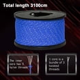 thumbnail image 3 of Lightweight Braided Utility Purpose Crafting Cord, Reflective Rope Roller, Parachute Cord for Camping Tent-blue, 3 of 6