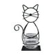 thumbnail image 1 of Jarrón de hierro para arreglos florales | Maceta hidropónica moderna para decoración del hogar | Centro de mesa para sala de estar y comedor | Jarrón de vidrio con marco de metal, 1 of 1