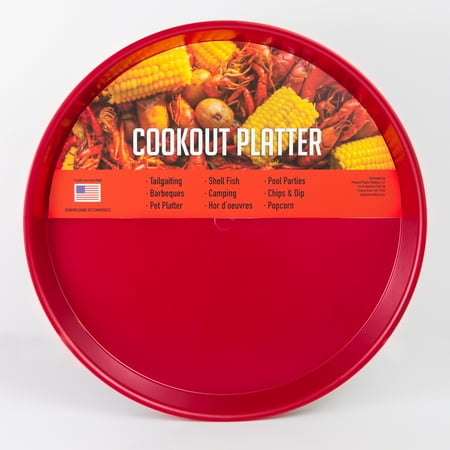 16' Large Square Platter - Cookout Platter 16
