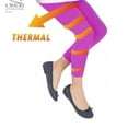 thumbnail image 3 of Sierra Socks Footless Tights for Girls, Solid Color Leggings Pants Tights (Purple, XL (13-14 yrs)), 3 of 5