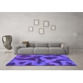 thumbnail image 3 of Ahgly Company Indoor Rectangle Abstract Purple Modern Area Rugs, 7' x 9', 3 of 4
