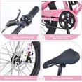 thumbnail image 4 of Ambifirner  Mountain Bike-7-Speed 20 Inch Bicycle, Frone Disc Brakes, Bike for Teen Riders and Adventurers Red, 4 of 8