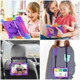 thumbnail image 2 of Funda SEYMAC de serie para Samsung Galaxy Tab A9+ Plus 11", color morado, 2 of 9