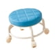 thumbnail image 5 of Taburete giratorio de 360 degree, pequeño, multiusos, ligero, para pedicura, para niños y adultos. Azul, 5 of 7