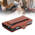 thumbnail image 3 of Bifold Card Bag, 3.9x2.6in Business Card Holder  For Daily Use Gift, 3 of 8