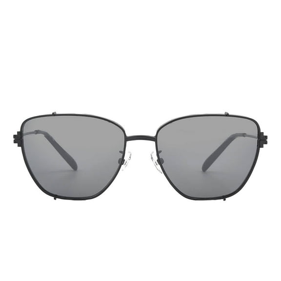 Tory Burch TY 6105 Metal Womens Cat Eye Sunglasses Black 55mm Adult