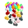 thumbnail image 4 of Huevos de Pascua con conejitos de Pascua, conejitos de peluche, decoración colorida, regalos rellenos 18 huevos de conejo, 4 of 9