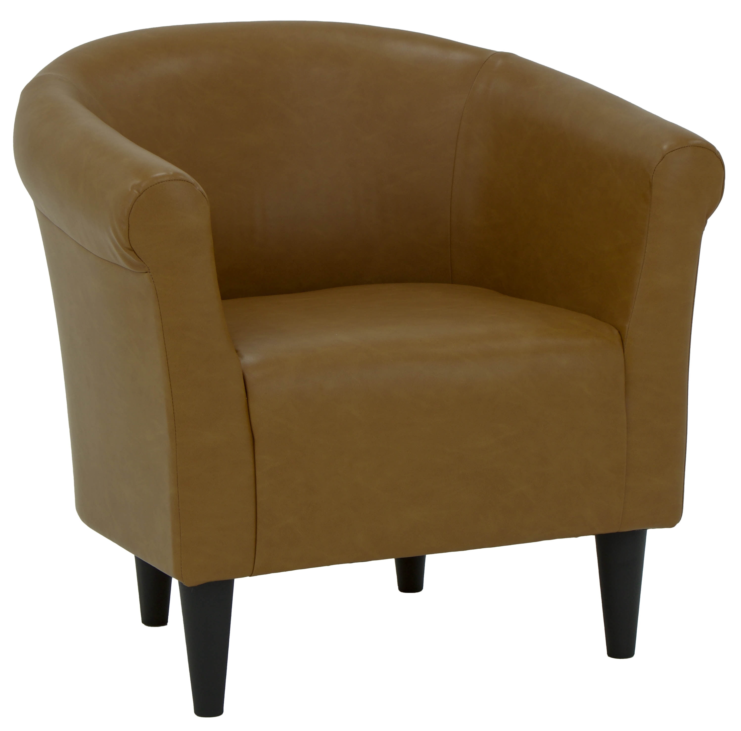 Mainstays Marlee Barrel Accent Chair, Sedona Carmel