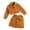 Brown, variant on SILVERCELL 18M-6T Toddler Girls 2 Pieces Skirt Outfits Button Front Long Sleeve Jacket Top + Skirt Set, Brown