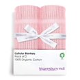 thumbnail image 4 of Mantas Cellular para bebés Bloomsbury Mill, 100% algodón orgánico, 4 of 8