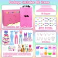 thumbnail image 2 of Juego de ropa y accesorios para muñecas de 82 piezas para muñecas de 11.5 pulgadas, 2 of 7