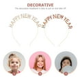 thumbnail image 3 of 2 Pcs Bandeau Brillant Nouvel An Accessoire Photo Nouvel An Coiffe Fille Bandeau Réveillon Nouvel An, 3 of 8