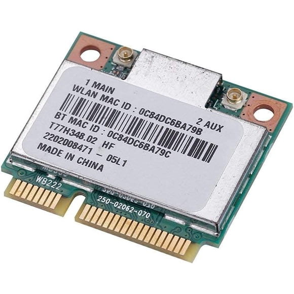 WIFI Card Network Atheros AR9462 AR5B22 Mini PCI-E 80211N WIFI WLAN CARD Wireless Card Bluetooth 40 24 & 5Ghz
