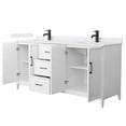 thumbnail image 5 of Wyndham Collection WCH717172DWBWCUNSMXX Elan 72" Free Standing Double Basin Vanity Set -, 5 of 7