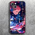 thumbnail image 3 of Jujutsu Kaisen-funda de silicona suave para teléfono móvil, carcasa negra de Anime para Apple iPhone 15 14 13 12 Mini 11 XS XR X 8 7 Pro Max Plus, 3 of 5