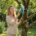 thumbnail image 7 of Patio Wall Decorations Outdoor 10 Inch Blue Parrot Figurine Hanging Bird Wall Decor for Patio Tropical Outdoor Decor Wall Art for Home Decor 1 Pack, 7 of 7