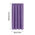 thumbnail image 2 of Curtains For Bedroom Thermal Insulated Energy Saving & Noise Reducing Curtains For Living Room/Kitchen Insulated Curtains 96 Length Cold Curtains Curtain Long Thermal Drapes Curtain Room Curtains, 2 of 3