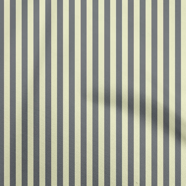 oneOone Velvet Gray Fabric Stripes Sewing Material Print Fabric By The Yard 58 Inch Wide